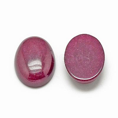Natural White Jade Cabochons G-R415-13x18-22-1