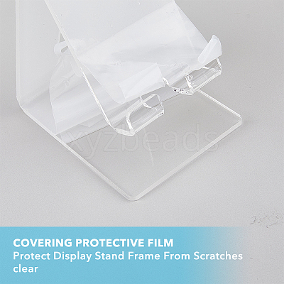 Acrylic Mobile Phone Holders AJEW-WH0258-580-1