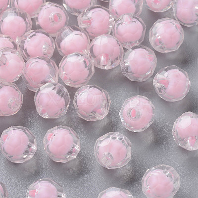 Transparent Acrylic Beads TACR-S152-04A-SS2112-1