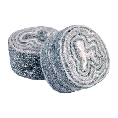 Segment Dyed Knitting Yarn DIY-TAC0033-03A-1