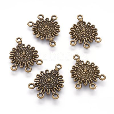 Tibetan Style Alloy Chandelier Components Links MLF0145Y-NF-1