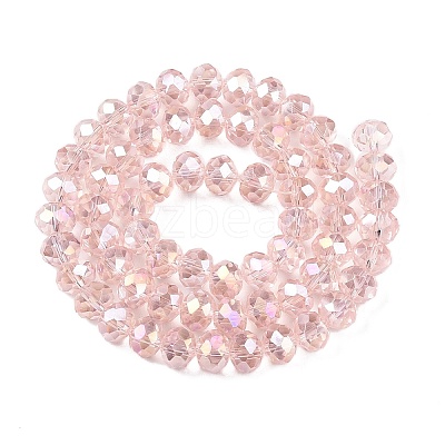 Electroplate Glass Beads Strands EGLA-A044-T8mm-B22-1