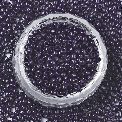 Baking Paint Glass Seed Beads SEED-S042-05A-01-1