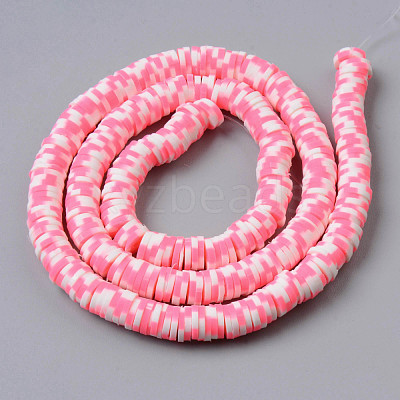 Handmade Polymer Clay Beads Strands CLAY-N008-010I-1
