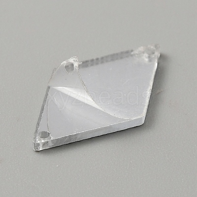 Rhombus Acrylic Mirror Sew on Rhinestone LS-FIND-WH0155-029C-1