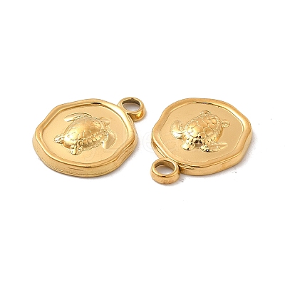 Ion Plating(IP) 304 Stainless Steel Pendants STAS-B032-14G-1
