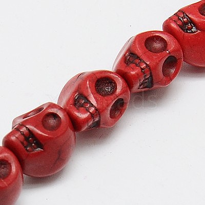 Synthetic Turquoise Beads Strands TURQ-G113-10x12mm-06-1