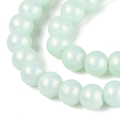 Baking Paint Glass Pearl Beads Strands DGLA-ZX001-05A-05-1