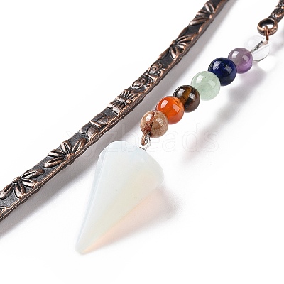 Opalite Bookmark AJEW-C025-01C-1