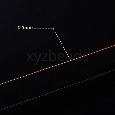 Round Copper Wire for Jewelry Making CWIR-BC0001-0.3mm-03F-1
