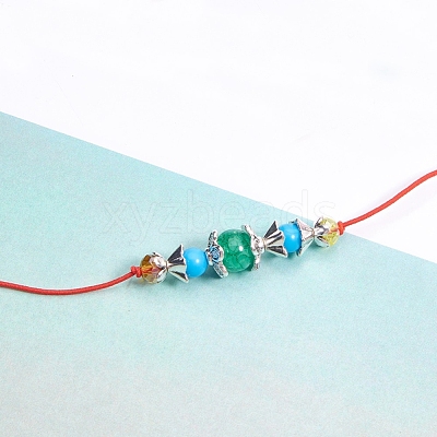 1Box Mixed Style Tibetan Style Alloy Bead Caps TIBE-JP0003-01-1