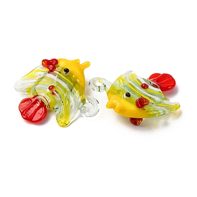 Handmade Lampwork Pendants LAMP-K039-28-1