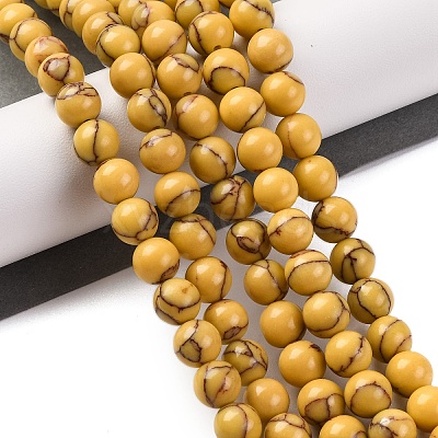 Synthetic Turquoise Beads Strands G-L605-G01-02C-1