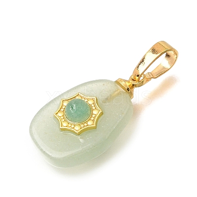 Natural Stone Pendants G-T151-03-1
