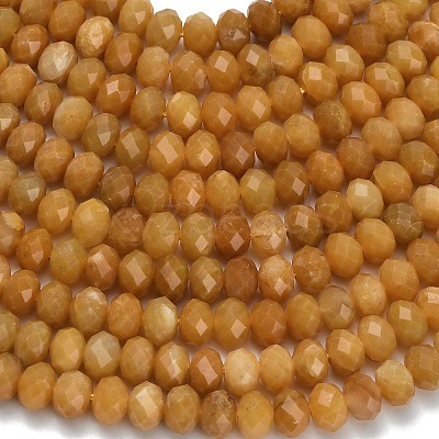 Natural Topaz Jade Beads Strands G-Z111-A06-03-1