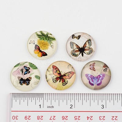 Glass Cabochons GGLA-JP0003-14-1