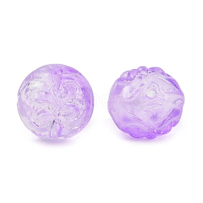 Transparent Glass Beads GLAA-B027-01B-1