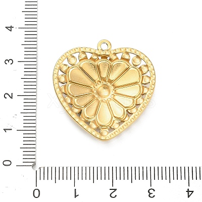 304 Stainless Steel Pendants STAS-C147-06A-G-1