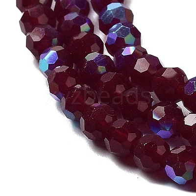 Opaque Glass Beads Strands EGLA-A035-P3mm-L02-1