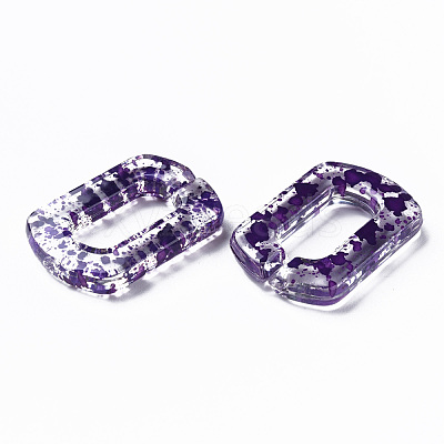 Transparent Acrylic Linking Rings OACR-N009-017A-08-1