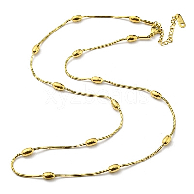 304 Stainless Steel Satellite Chains Double Layer Wrap Bracelet BJEW-K235-02G-1