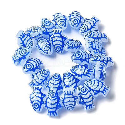 Baking Paint Glass Enamel Beads BLOW-D300-04A-1