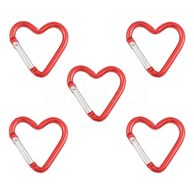 5Pcs Zinc Alloy Spring Gate Rings FIND-YW0010-59I-1