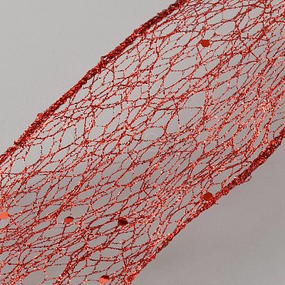 Polyester with Sequins Ribbons OCOR-WH0082-444D-1