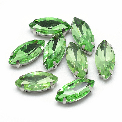 Sew on Rhinestone RGLA-T034-4x15mm-19-1