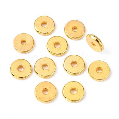 Brass Spacer Beads KK-E357-8mm-G-1