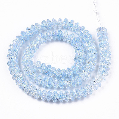 Crackle Glass Beads X-GLAA-S192-004I-1