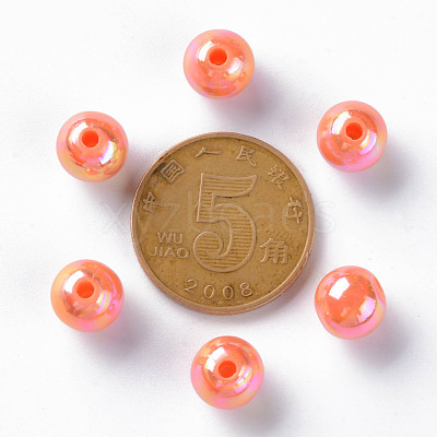 Opaque Acrylic Beads MACR-S370-D8mm-A11-1