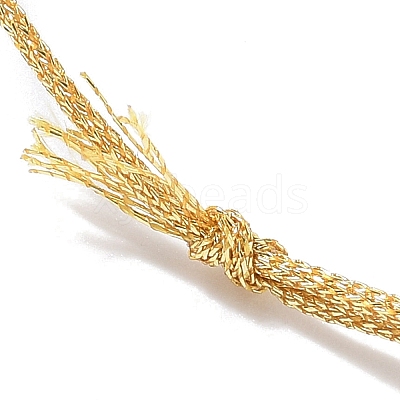 Adjustable Polyester Cord Necklace Making AJEW-JB01379-01-1