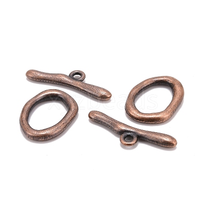 Alloy Toggle Clasps PALLOY-G014-R-1