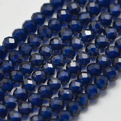 Synthetic Gemstone Beads Strands X-G-K207-01B-02-1