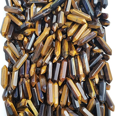Natural Tiger Eye Healing Stones PW-WG3C574-04-1