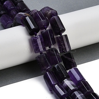 Natural Amethyst Beads Strands G-G162-D05-02-1