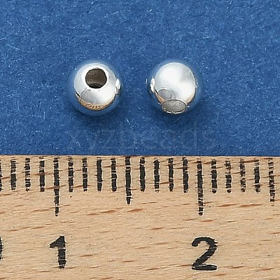 Round Brass Beads KK-A276-02A-S-1