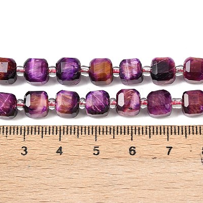Natural Tiger Eye Beads Strands G-F812-A01-01B-1