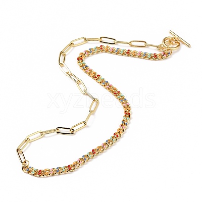 Chain Necklaces NJEW-JN03229-04-1