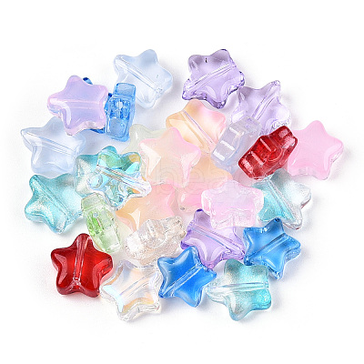 Transparent Glass Beads X-GLAA-F112-02B-1-1