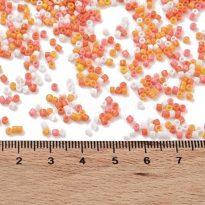 Baking Paint Glass Seed Beads SEED-S042-05B-45-1