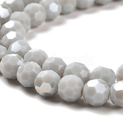 Opaque Glass Beads Stands EGLA-A035-P6mm-B22-1