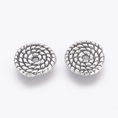Tibetan Style Spacer Beads X-TIBEB-6098-AS-LF-1