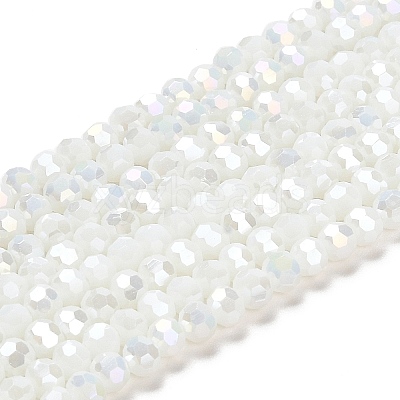 Opaque Glass Beads Stands EGLA-A035-P4mm-B01-1
