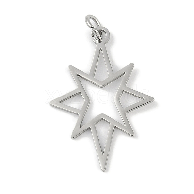 Non-Tarnish 304 Stainless Steel Pendants STAS-L279-034P-1