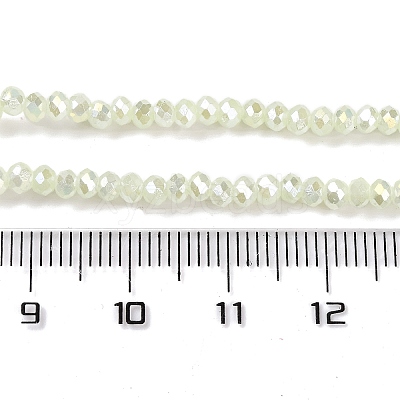 Baking Electroplate Glass Beads Strands DGLA-A039-J2MM-B17-1