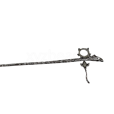 Alloy Cat Hair Sticks PW-WG9C2DB-01-1