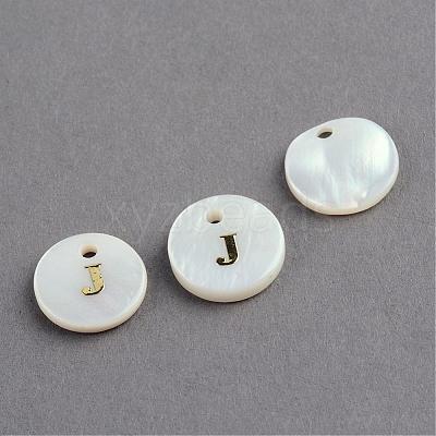 Freshwater Shell Pendants SSHEL-S249-J-1