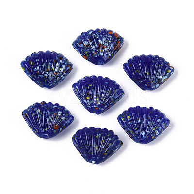 Handmade Lampwork Beads Strands LAMP-T026-03B-1